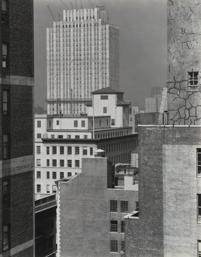Fra mit vindue på et amerikansk sted i det sydvestlige USA af Alfred Stieglitz