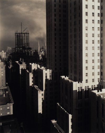 Fra mit vindue på Shelton, vest af Alfred Stieglitz