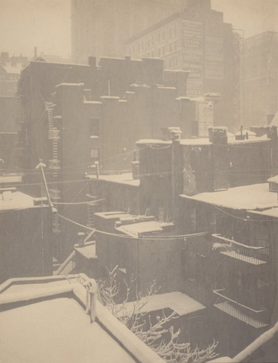 Fra bagvinduet - 291 af Alfred Stieglitz