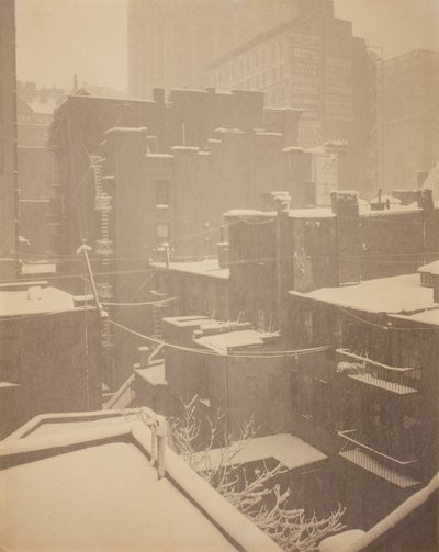 Fra bagvinduet 291, 1915. af Alfred Stieglitz