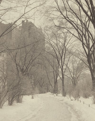 I parken af Alfred Stieglitz