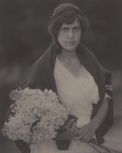 Kitty ved Lake George af Alfred Stieglitz