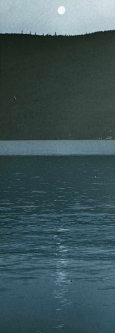 Møde mellem dag og nat, Lake George, 1896. af Alfred Stieglitz