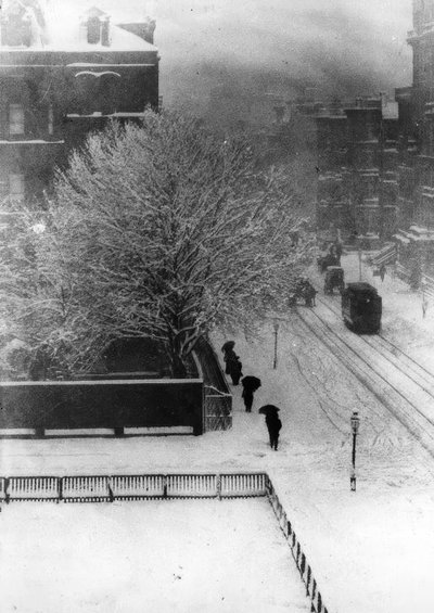 New York, gade / foto 1907 af Alfred Stieglitz
