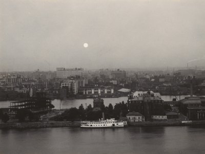 New York set fra 405 E 54th Street af Alfred Stieglitz