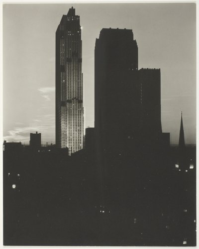New York fra Shelton af Alfred Stieglitz