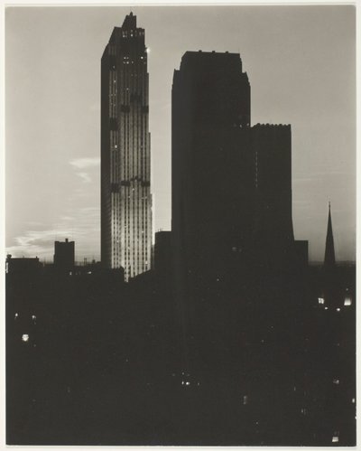 New York fra Shelton af Alfred Stieglitz