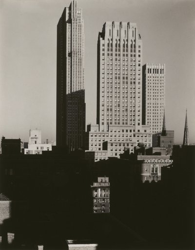 New York set fra Shelton af Alfred Stieglitz
