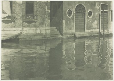 Refleksioner - Venedig af Alfred Stieglitz