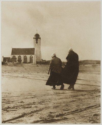 Scurrying Home, 1894, trykt 1897. af Alfred Stieglitz