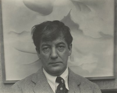 Sherwood Anderson, 1923. af Alfred Stieglitz