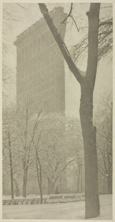 The Flatiron, 1903. af Alfred Stieglitz
