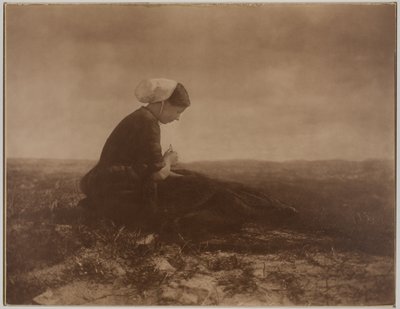 The Net Mender af Alfred Stieglitz