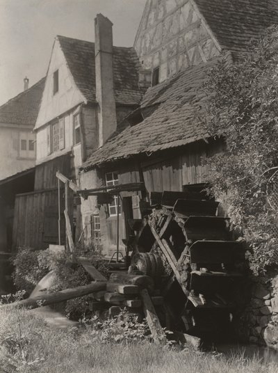 Den gamle mølle af Alfred Stieglitz
