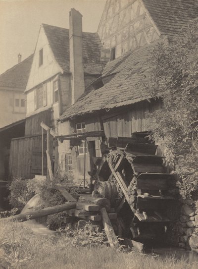 Den gamle mølle af Alfred Stieglitz