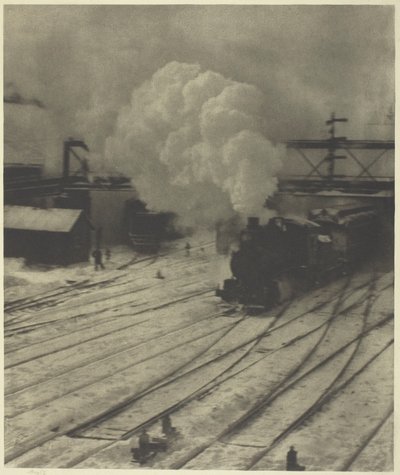 Jernbanegården, Vinter af Alfred Stieglitz