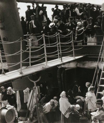 The Steerage, 1907, trykt 192039. af Alfred Stieglitz