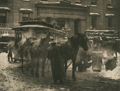 Terminalen, 1893. af Alfred Stieglitz