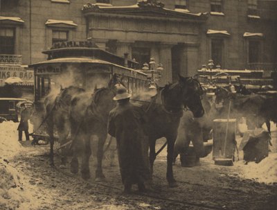 The Terminal, New York af Alfred Stieglitz