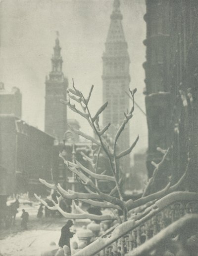 Two Towers, New York, 1911. af Alfred Stieglitz