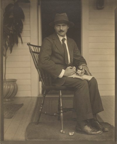 Waldo Frank, 1920. af Alfred Stieglitz