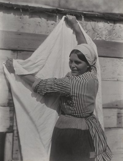 Vaske-dag, Katwyk af Alfred Stieglitz