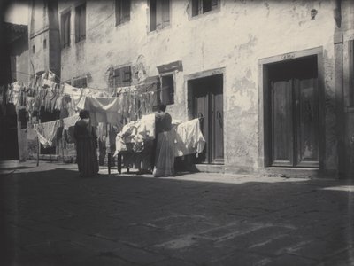 Vaske-dag, Venedig af Alfred Stieglitz