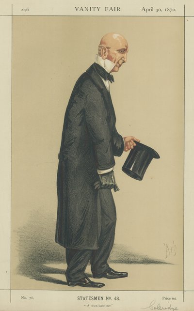 Sir John Coleridge af Alfred Thompson