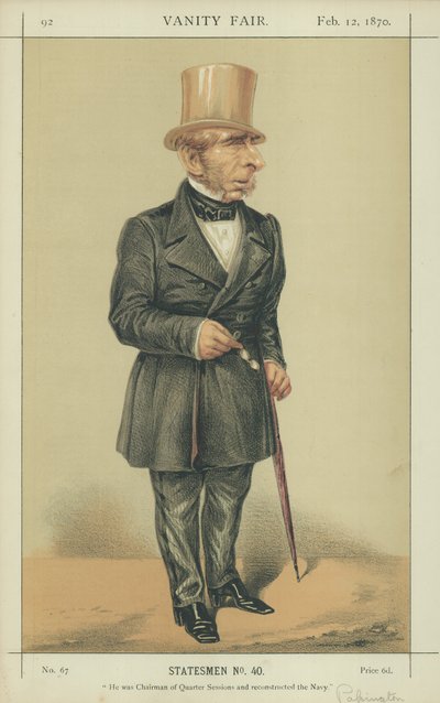 Sir John Pakington af Alfred Thompson