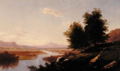 Saco River, Mount Washington af Alfred Thompson Bricher