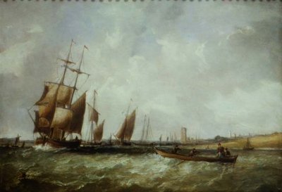 Forsendelse i Bristol Channel af Alfred Vickers