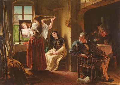 Opfindelsen af kammaskinen, 1862 af Alfred W. Elmore