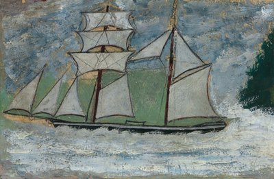 Et Sejlskib af Alfred Wallis