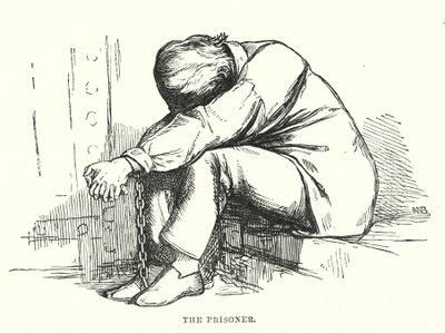 Hans Christian Andersen: Et billede fra fæstningsmuren (litografi) af Alfred Walter (after) Bayes