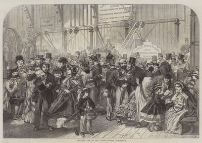 Shilling Day på den internationale udstilling af Alfred William Hunt