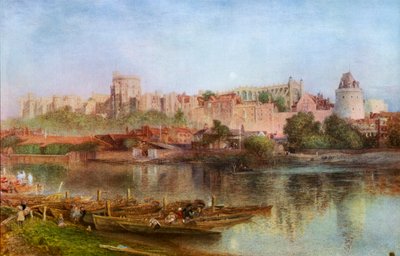 Windsor Castle, 1889, 1912. af Alfred William Hunt