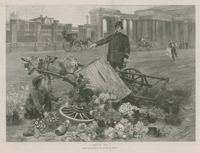Gå videre (gravering) af Alfred William Strutt