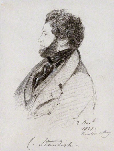 Portræt af Lord Charles Strickland Standish (1790-1863) af Alfred Count D