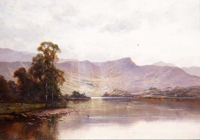 Rydal Water af Alfred de Breanski