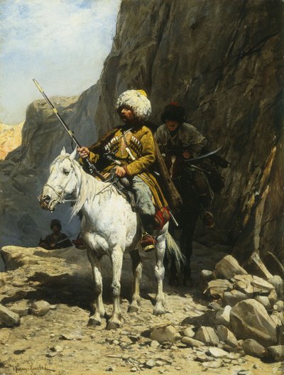 Kosaken af Alfred von Wierusz Kowalski