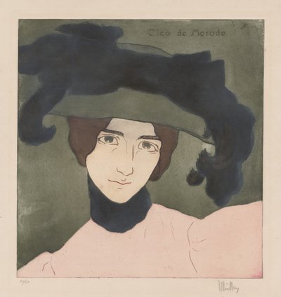 Cleo de Merode af Alfredo Müller