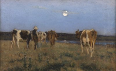 En sommermåne af Algernon Mayow Talmage