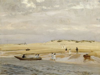 Figurer på en strand af Algernon Mayow Talmage