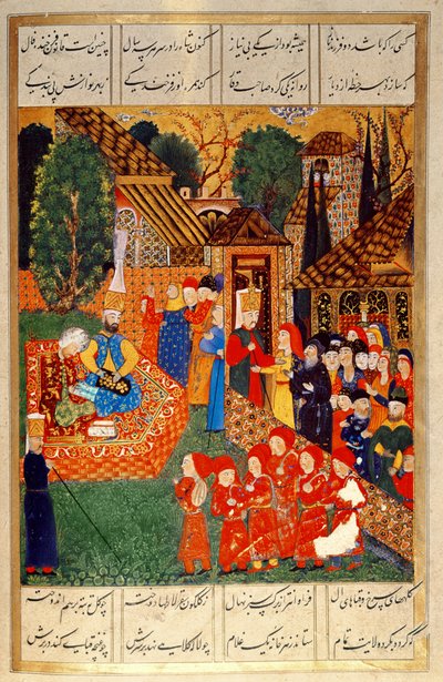 En janitsjarofficer, der rekrutterer devsirme til Sultan Suleyman I (1495-1566), fra 