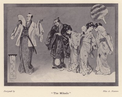 "The Mikado" (litho) af Alice Havers