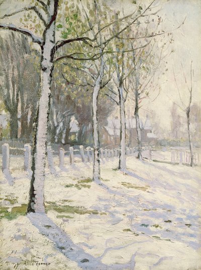Popler i sneen af Alice Maud Fanner
