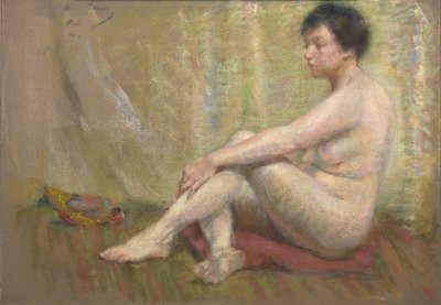 Mellem positurer af Alice Pike Barney