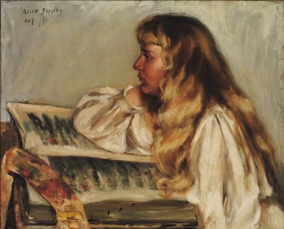 Natalie og Missal af Alice Pike Barney