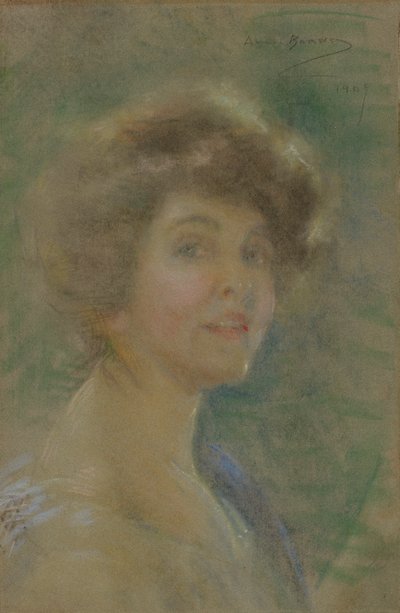 Selvportræt, 1909 af Alice Pike Barney