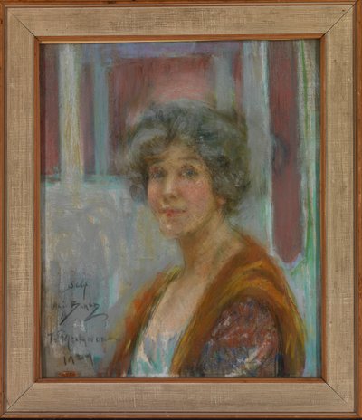 Selvportræt i 1924 af Alice Pike Barney